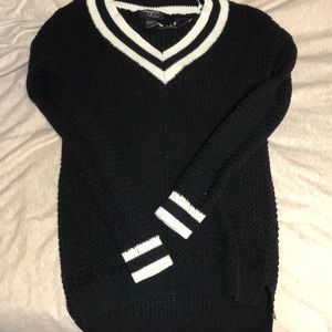 Cable knit sweater